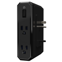 Austere III Series \\ Power 4-outlet power, 2500J - Black