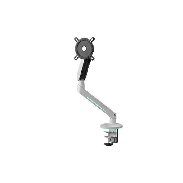 White Single Monitor Arm - Experience