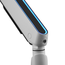 White Single Monitor Arm - Experience