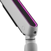 White Dual Monitor Arm- Experience