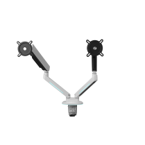 White Dual Monitor Arm- Experience