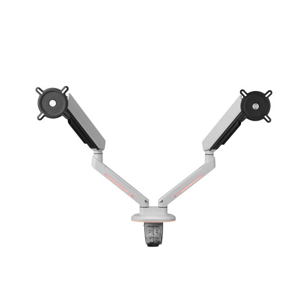 White Dual Monitor Arm- Experience