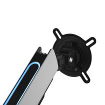 White Dual Monitor Arm- Experience