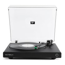 Wave Bluetooth Turntable with Auracast - Black