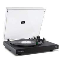Wave Bluetooth Turntable with Auracast - Black