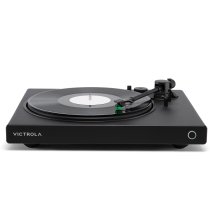 Wave Bluetooth Turntable with Auracast - Black