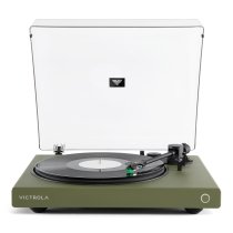 Wave Bluetooth Turntable with Auracast - Green