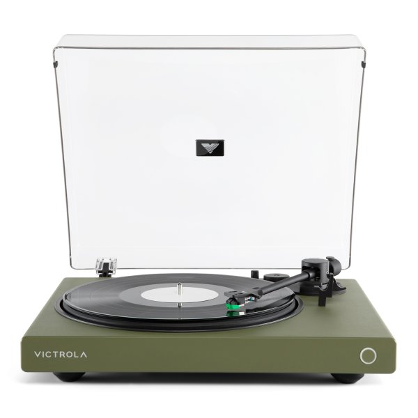 Wave Bluetooth Turntable with Auracast - Green