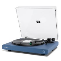 Wave Bluetooth Turntable with Auracast - Blue