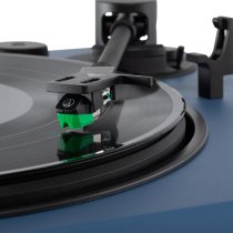 Wave Bluetooth Turntable with Auracast - Blue