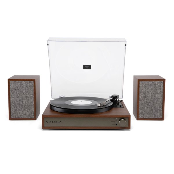 Victrola Harmony Bluetooth® Turntable System - Walnuit