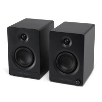 Victrola Tempo Bluetooth Bookshelf Speakers - Black