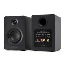 Victrola Tempo Bluetooth Bookshelf Speakers - Black