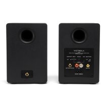 Victrola Tempo Bluetooth Bookshelf Speakers - Black