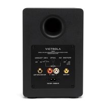 Victrola Tempo Bluetooth Bookshelf Speakers - Black