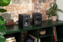 Victrola Tempo Bluetooth Bookshelf Speakers - Black