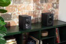 Victrola Tempo Bluetooth Bookshelf Speakers - Black