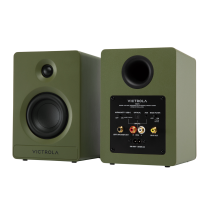 Victrola Tempo Bluetooth Bookshelf Speakers - Green