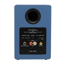 Victrola Tempo Bluetooth Bookshelf Speakers - Blue