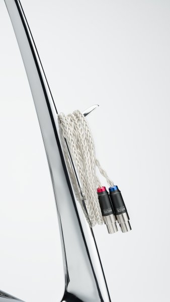 Meze mini XLR to 4.4 mm balanced silver plated PCUHD cable - 4.2 ft