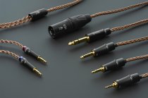 Meze mono 3.5 mm to 2.5 mm balanced copper PCUHD cable - 4.2 ft