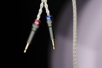 Meze mono 3.5 mm to 3.5 mm silver plated PCUHD cable - 4.2 ft