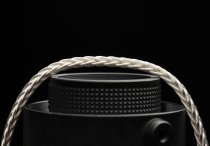 Meze mono 3.5 mm to 3.5 mm silver plated PCUHD cable - 4.2 ft