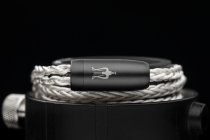 Meze mono 3.5 mm to 3.5 mm silver plated PCUHD cable - 4.2 ft