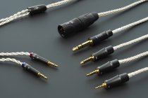 Meze mono 3.5 mm to 3.5 mm silver plated PCUHD cable - 4.2 ft