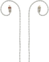 2 Pin to 4.4 mm balanced silver plated cable - 3.9 ft