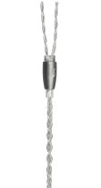 2 Pin to 4.4 mm balanced silver plated cable - 3.9 ft