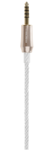 Meze mono 3.5 mm to 4.4 mm balanced silver plated upgrade cable - 3.9 ft