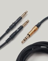 Meze mono 3.5 mm to 3.5 mm Black/Gold standard cable - 9.8 ft