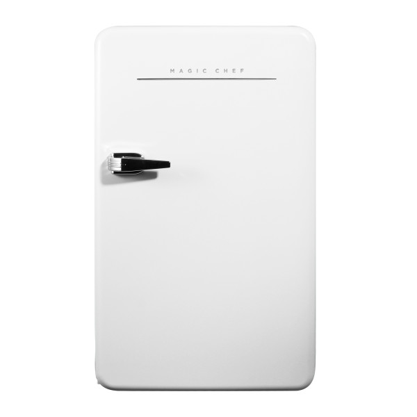 Magic Chef 3.2 cu. ft. Retro Mini Refrigerator without Freezer - White