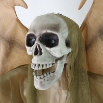 Haunted Hill Farm 5.5 ft Winged Reaper Animatronic with Lights & Sound