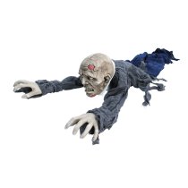Haunted Hill Farm 55″ Crawling Zombie Animatronic with Lights & Sound