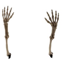 Haunted Hill Farm Life-Size Ground-Breaking Skeleton Yard Decoration