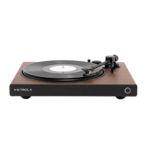 Wave Bluetooth Turntable with Auracast - Walnut