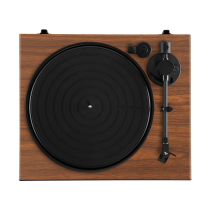 Wave Bluetooth Turntable with Auracast - Walnut