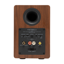 Victrola Tempo Bluetooth Bookshelf Speakers - Walnut