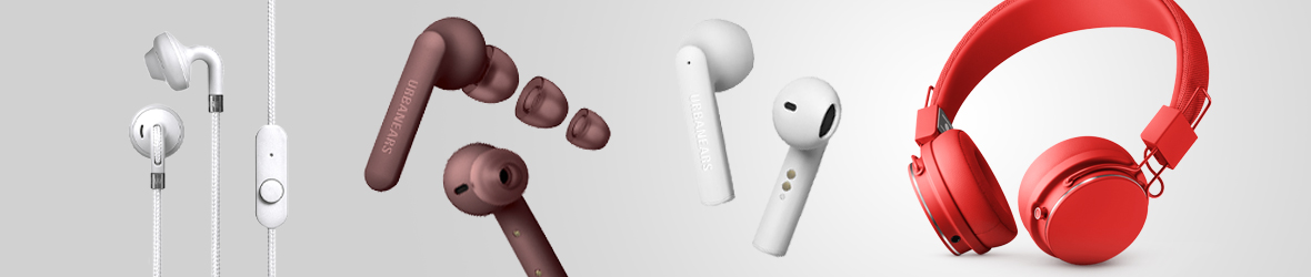 Urbanears earphones and headset